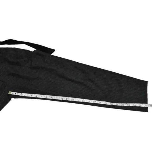 Zara Paper Bag Striped Pinstripe Pants High Waisted Gray Size XS - Picture 16 of 16